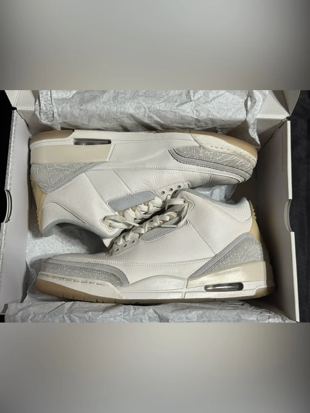 Men's Size 12 - Air Jordan 3 Retro Craft Ivory (2024)